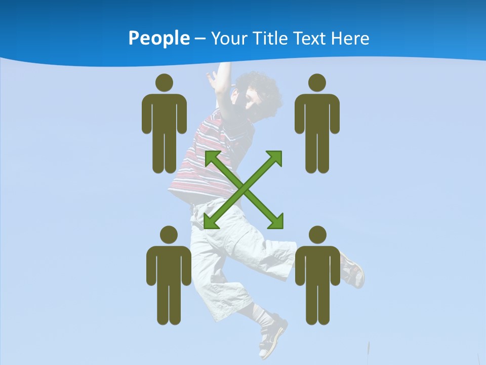 Freedom Action Run PowerPoint Template