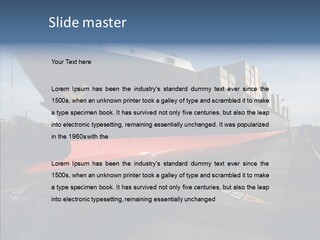 Harbor Luxury Vacation PowerPoint Template