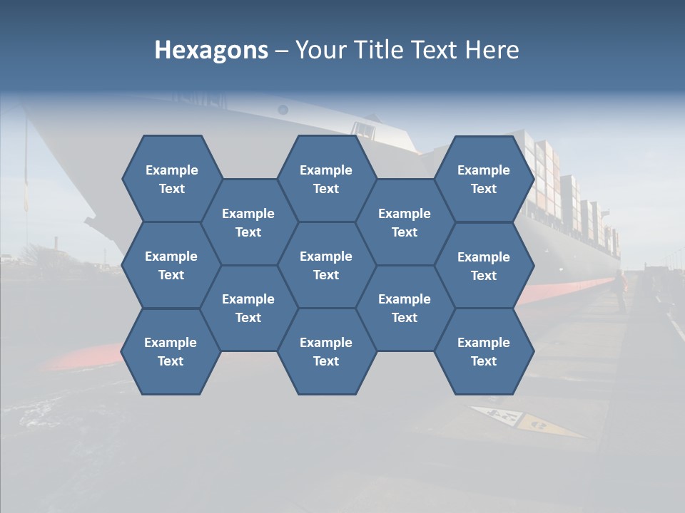 Harbor Luxury Vacation PowerPoint Template
