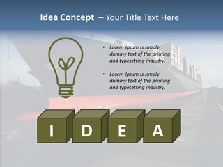 Harbor Luxury Vacation PowerPoint Template