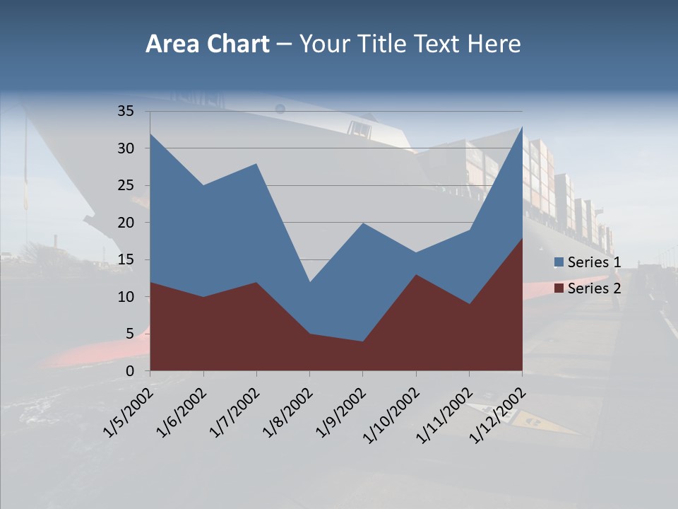Harbor Luxury Vacation PowerPoint Template