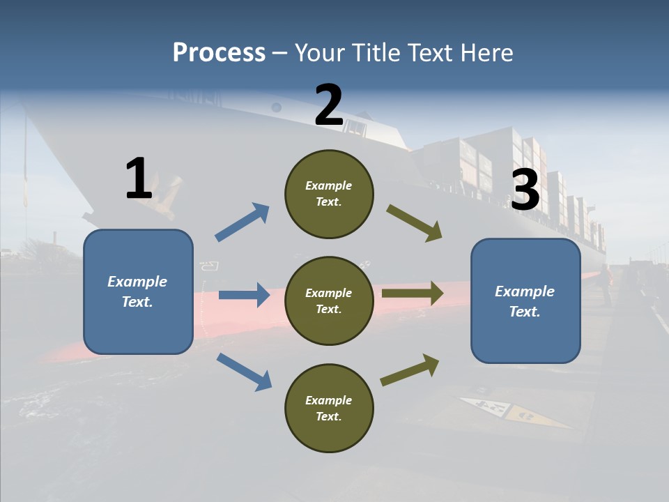 Harbor Luxury Vacation PowerPoint Template