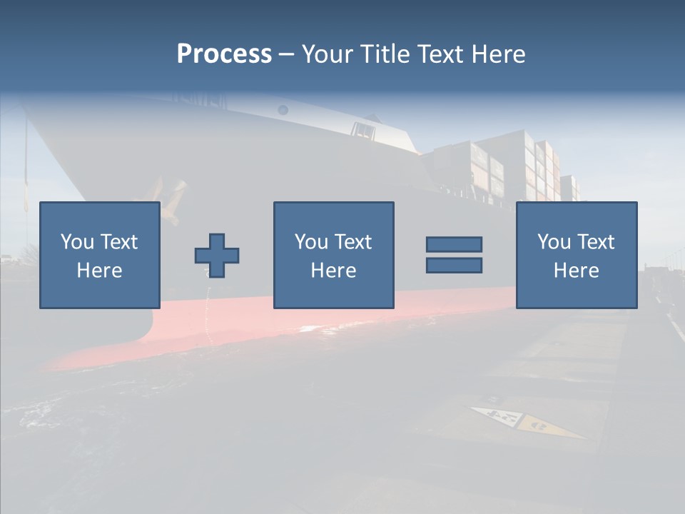 Harbor Luxury Vacation PowerPoint Template
