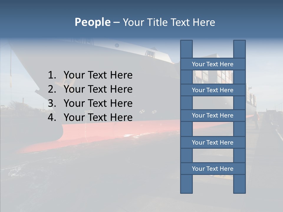 Harbor Luxury Vacation PowerPoint Template