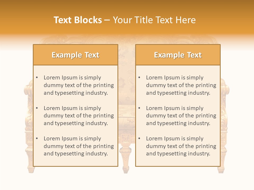 Old Interior Retro PowerPoint Template