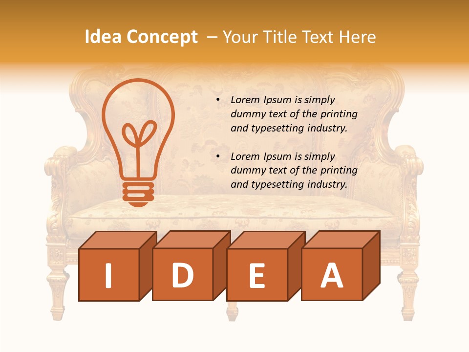 Old Interior Retro PowerPoint Template
