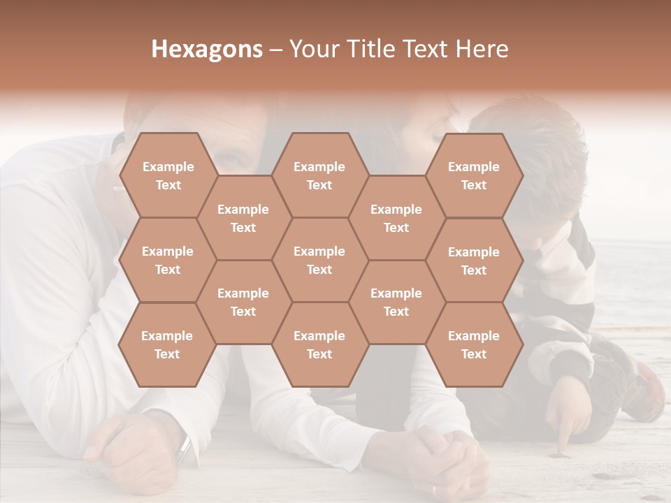 Happiness Horizontal Casual Clothing PowerPoint Template