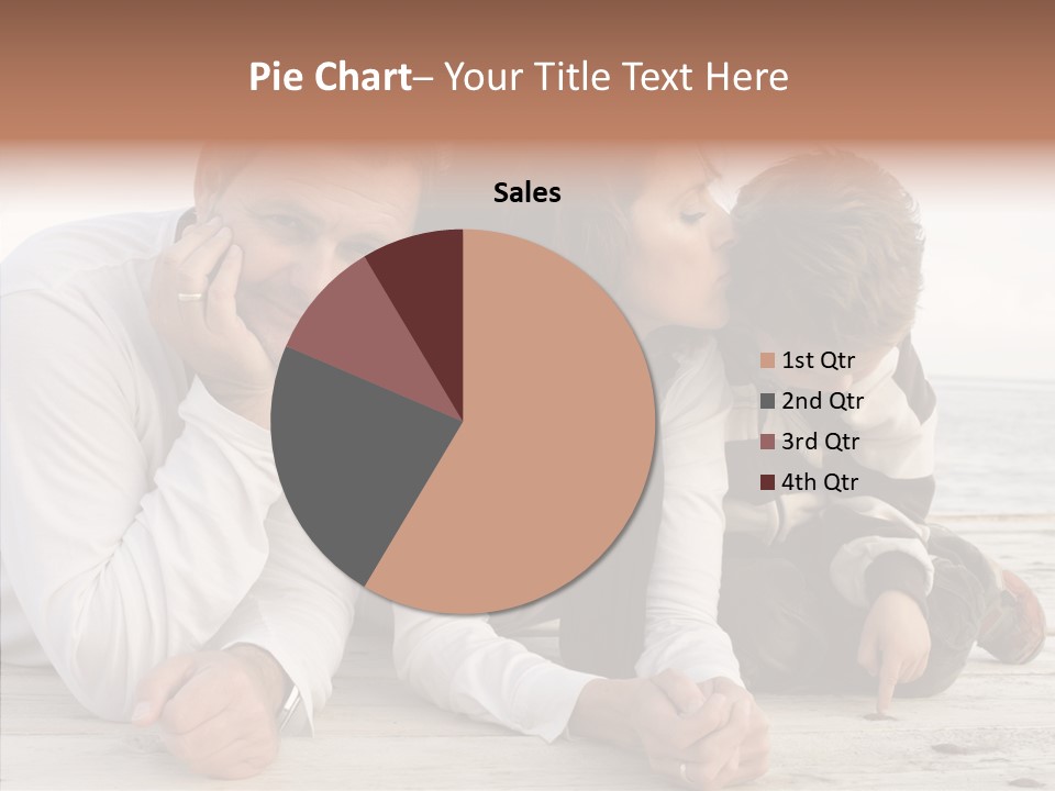 Happiness Horizontal Casual Clothing PowerPoint Template