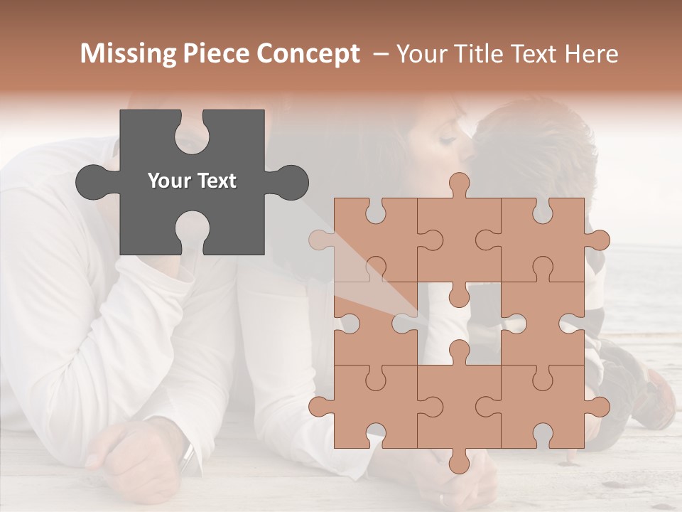 Happiness Horizontal Casual Clothing PowerPoint Template