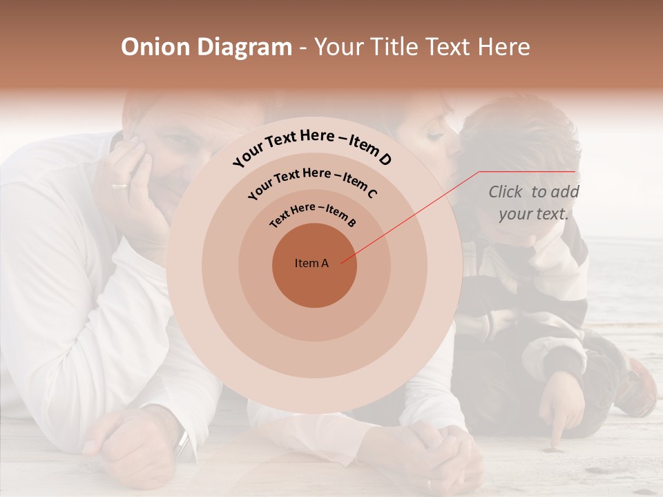 Happiness Horizontal Casual Clothing PowerPoint Template