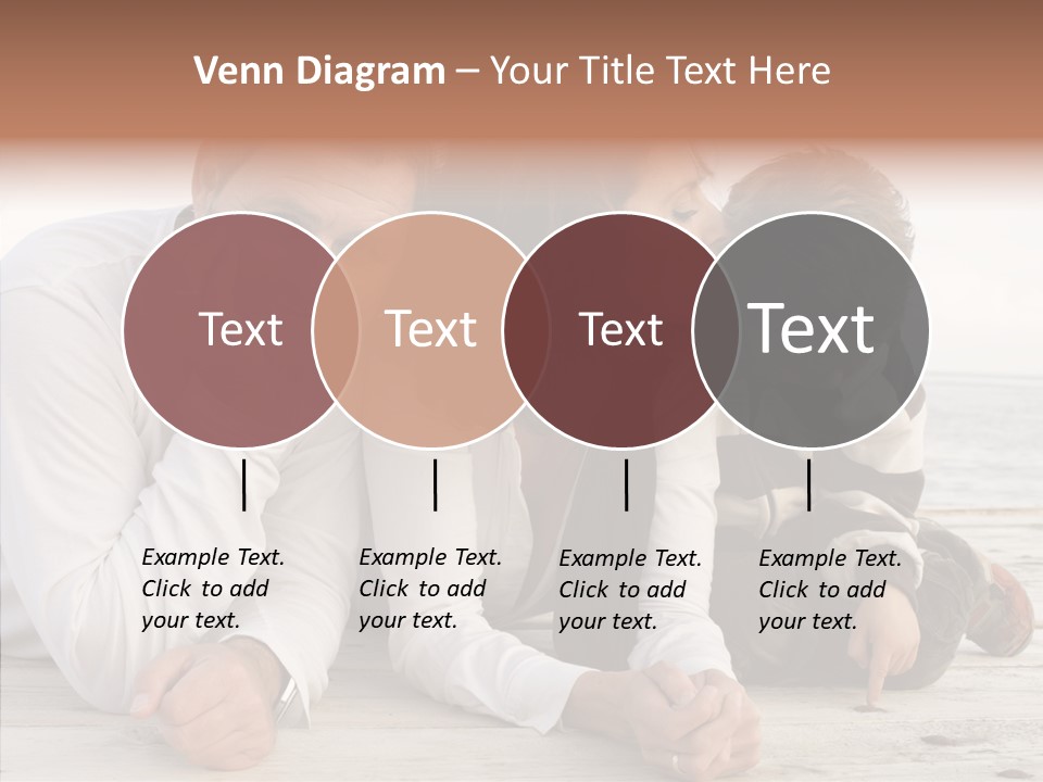 Happiness Horizontal Casual Clothing PowerPoint Template