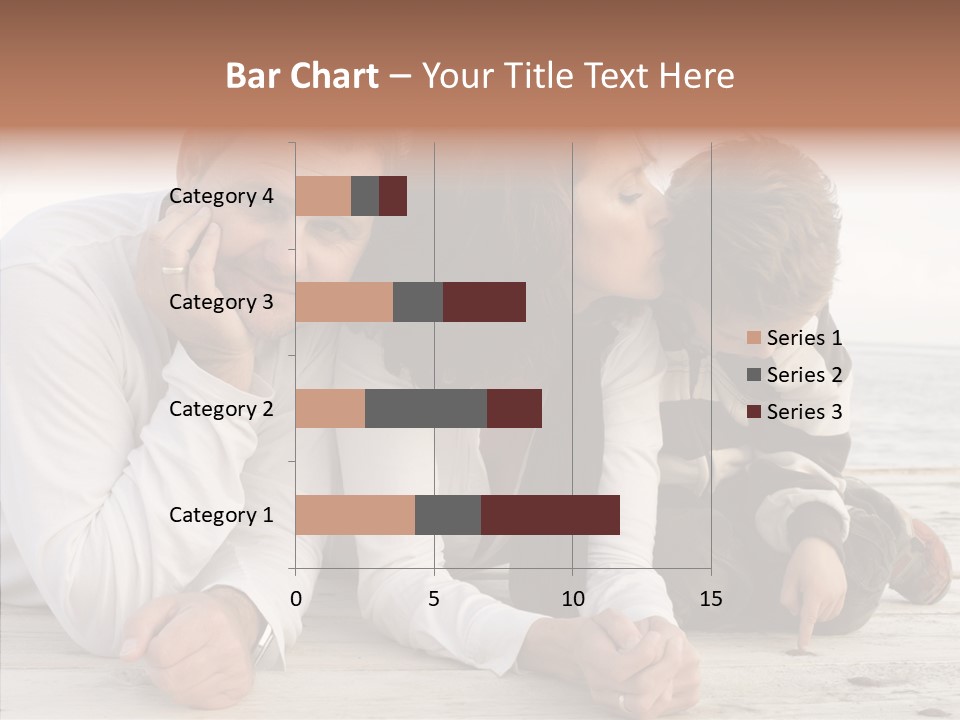 Happiness Horizontal Casual Clothing PowerPoint Template