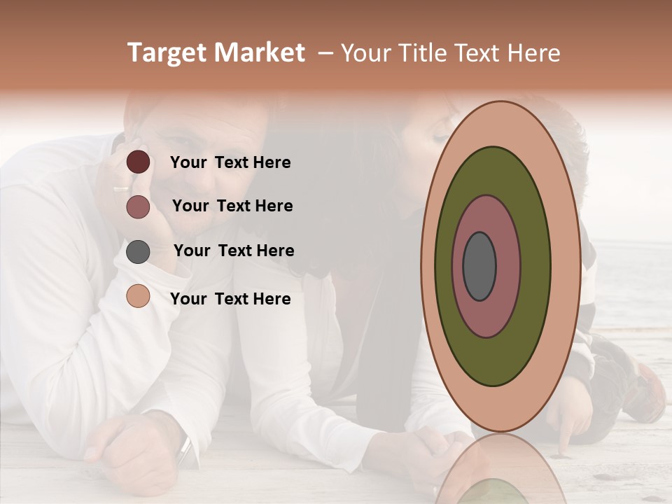 Happiness Horizontal Casual Clothing PowerPoint Template