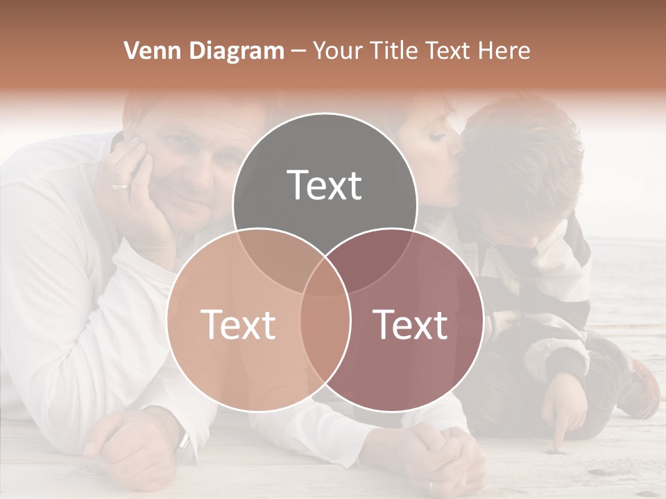 Happiness Horizontal Casual Clothing PowerPoint Template