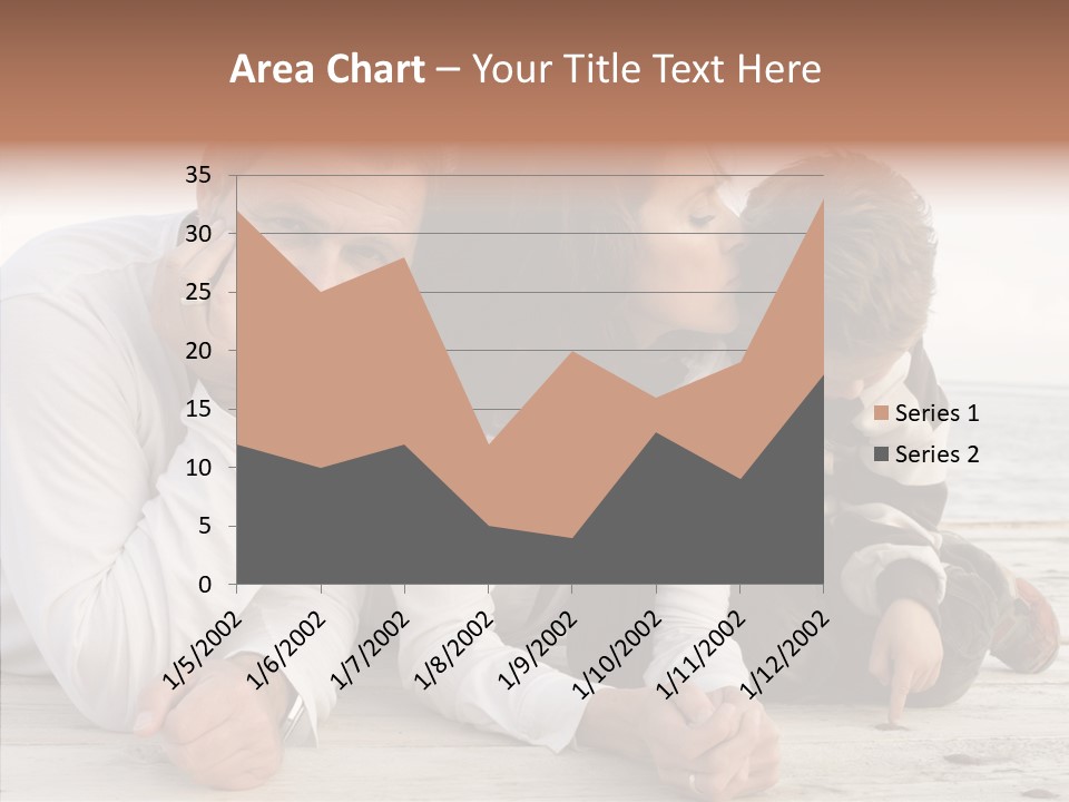 Happiness Horizontal Casual Clothing PowerPoint Template