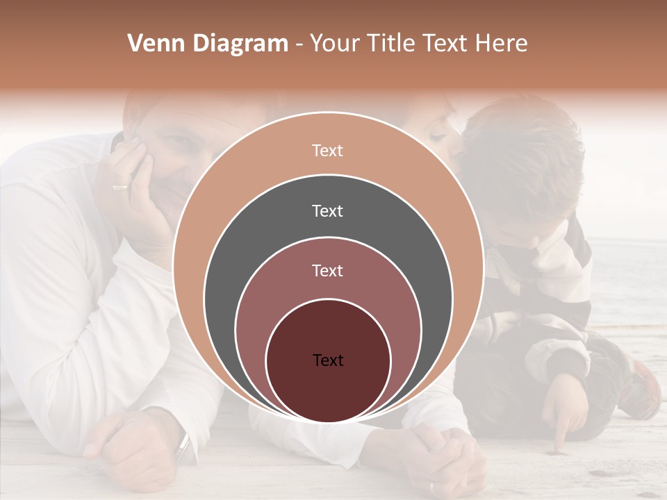 Happiness Horizontal Casual Clothing PowerPoint Template