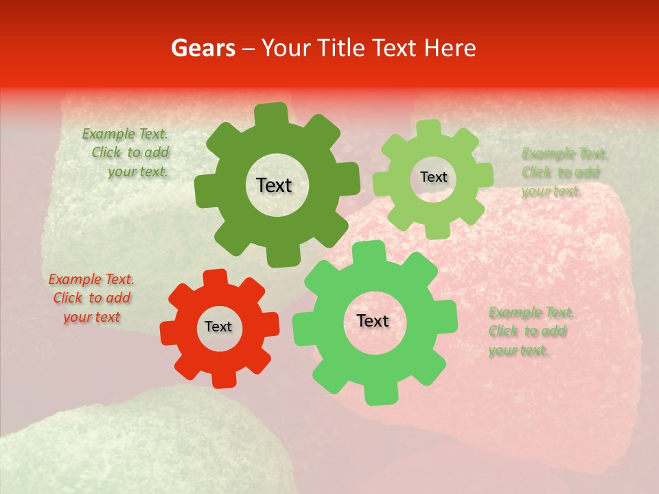 Store Closeup Background PowerPoint Template