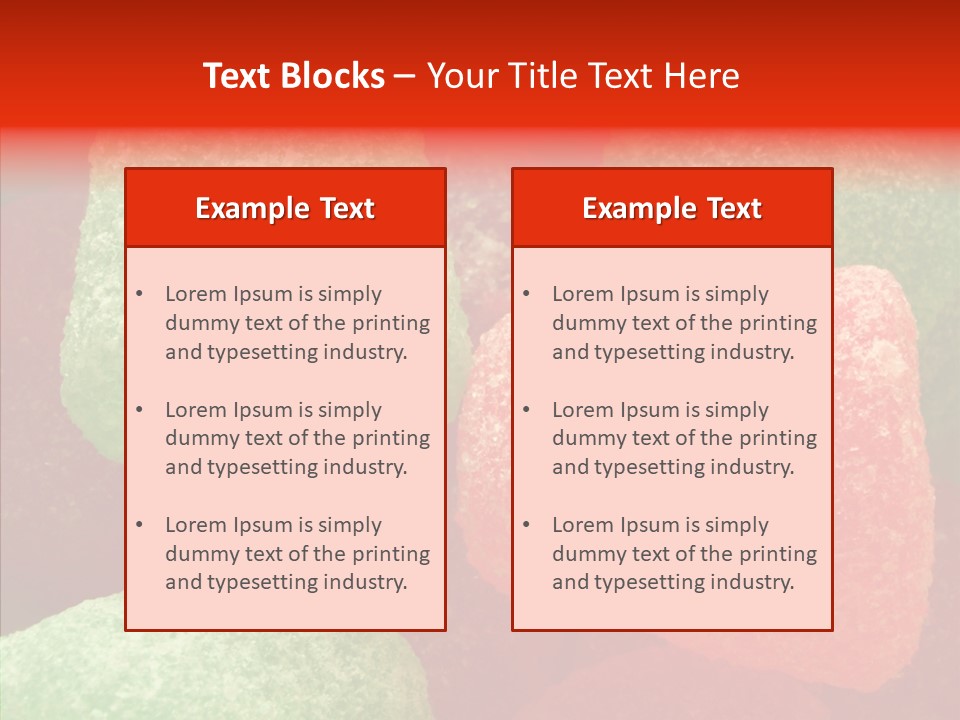 Store Closeup Background PowerPoint Template