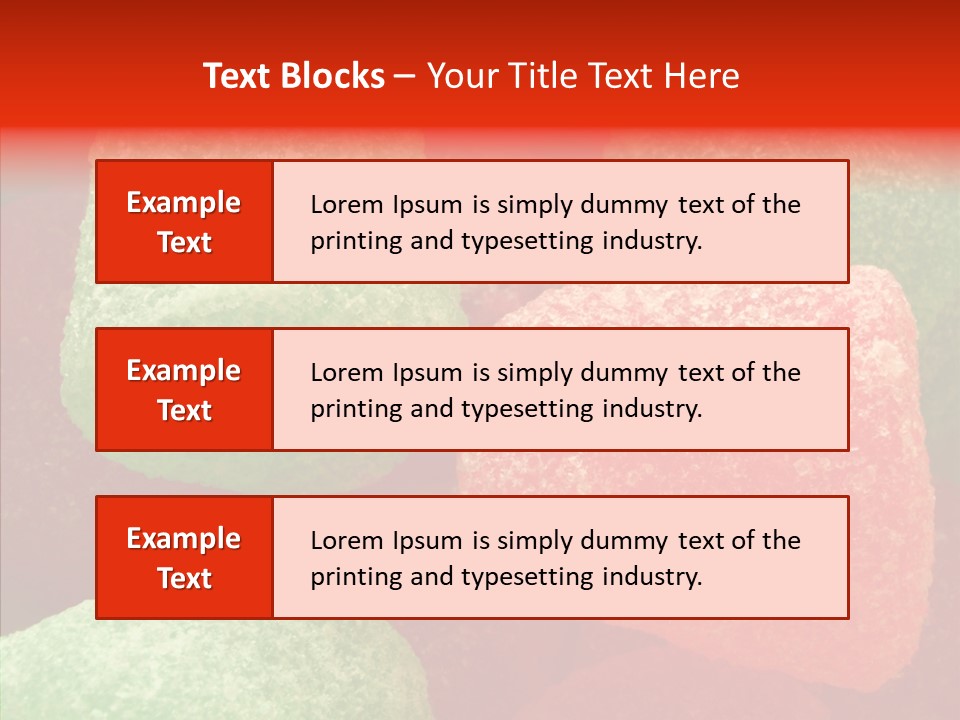 Store Closeup Background PowerPoint Template