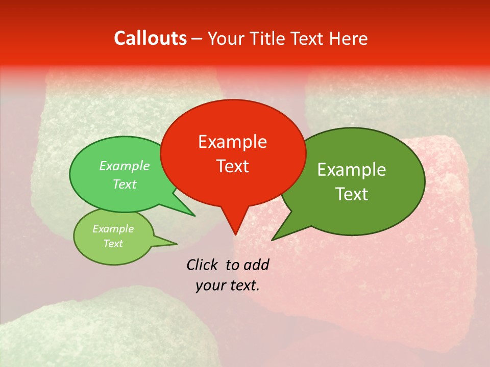 Store Closeup Background PowerPoint Template