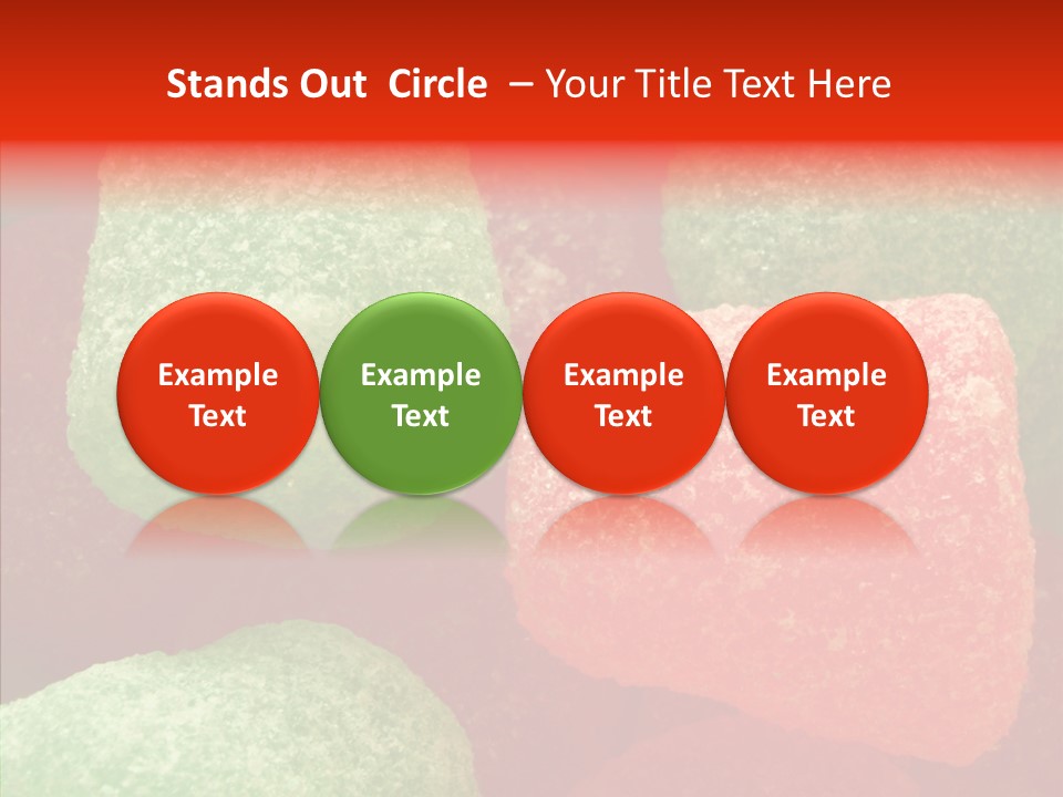 Store Closeup Background PowerPoint Template