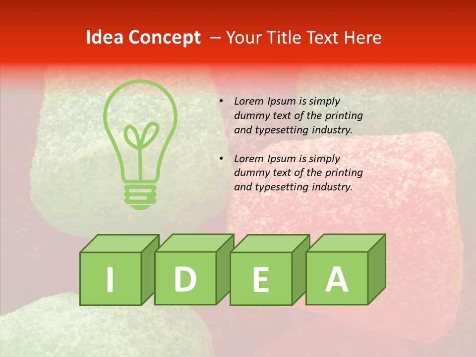 Store Closeup Background PowerPoint Template