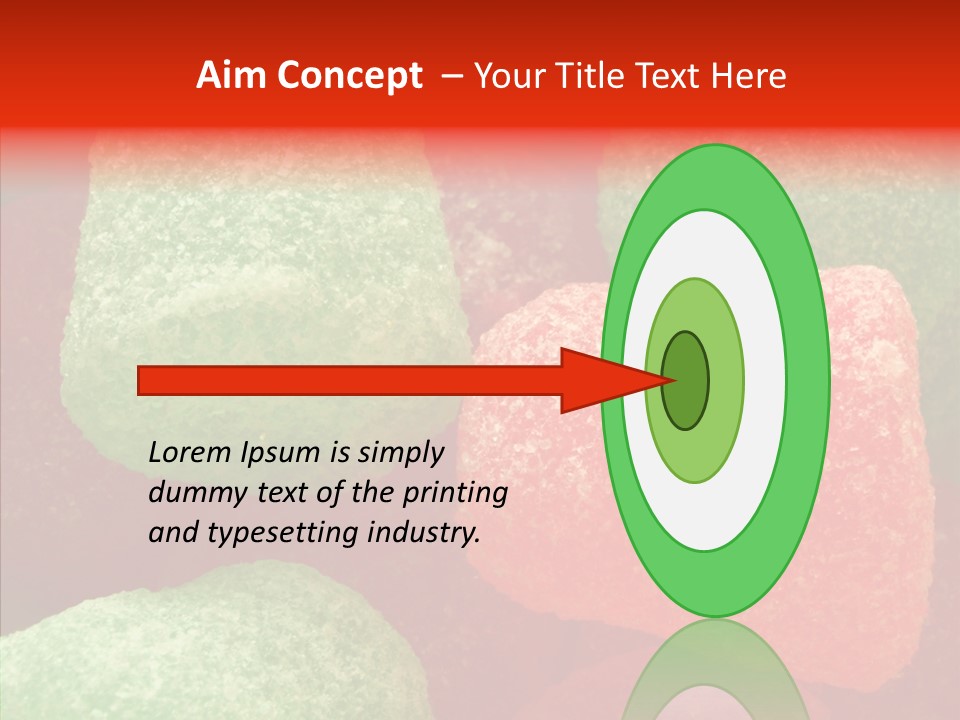 Store Closeup Background PowerPoint Template