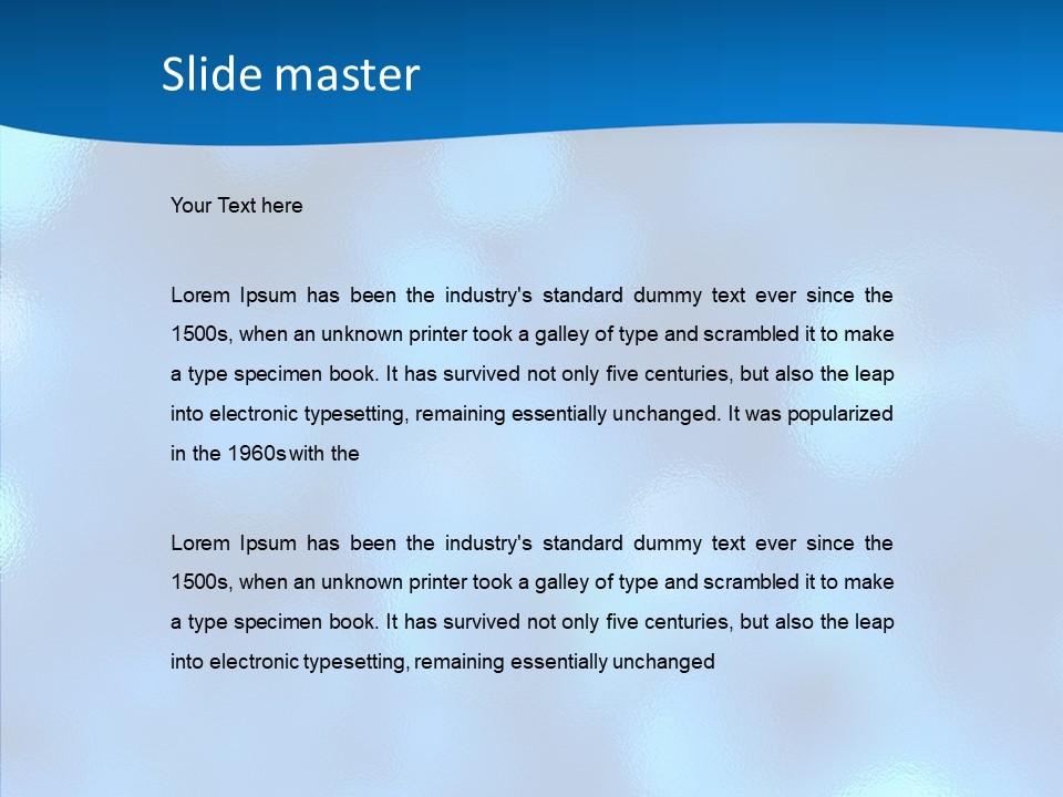 Grid Handmade Pattern PowerPoint Template