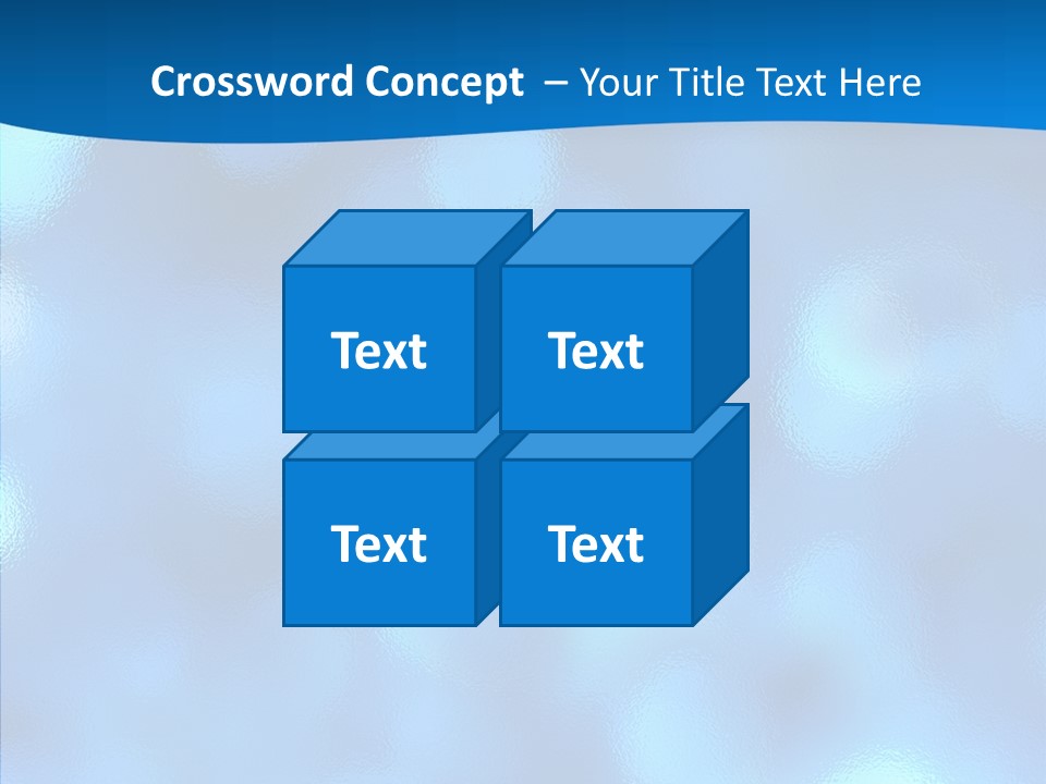 Grid Handmade Pattern PowerPoint Template