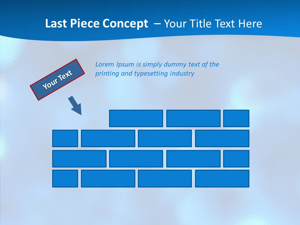 Grid Handmade Pattern PowerPoint Template