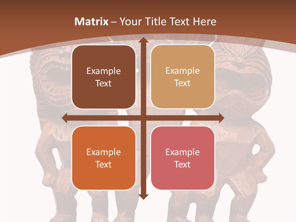 Handmade Totem Wood PowerPoint Template