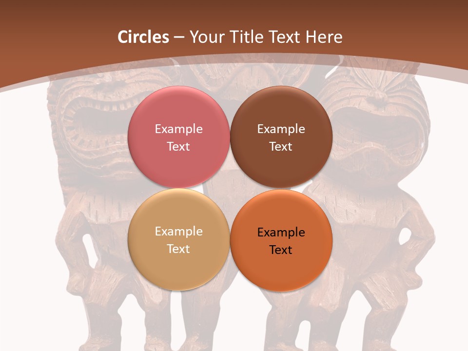 Handmade Totem Wood PowerPoint Template