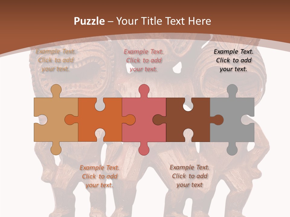 Handmade Totem Wood PowerPoint Template