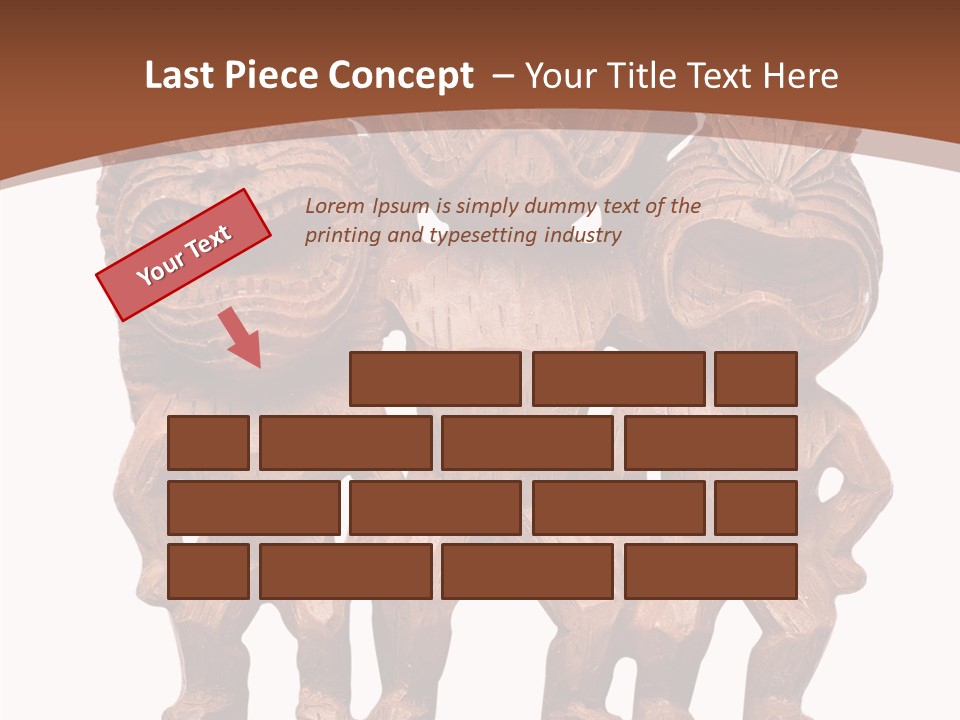 Handmade Totem Wood PowerPoint Template
