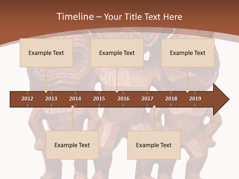Handmade Totem Wood PowerPoint Template
