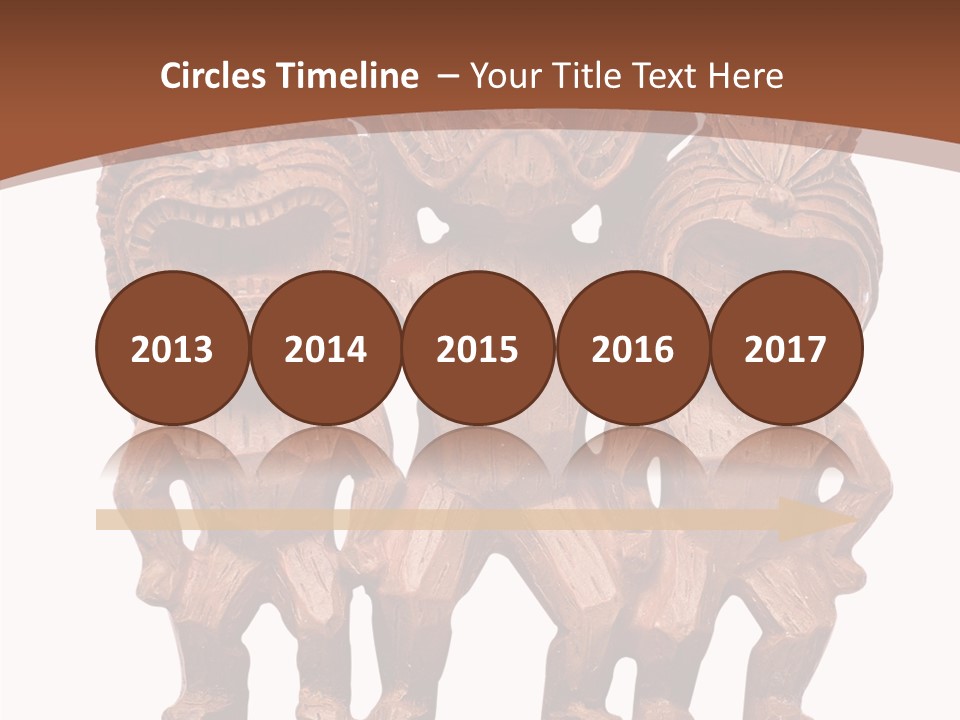 Handmade Totem Wood PowerPoint Template