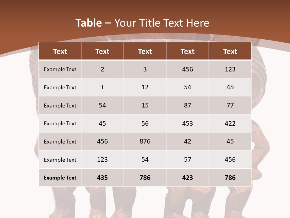 Handmade Totem Wood PowerPoint Template