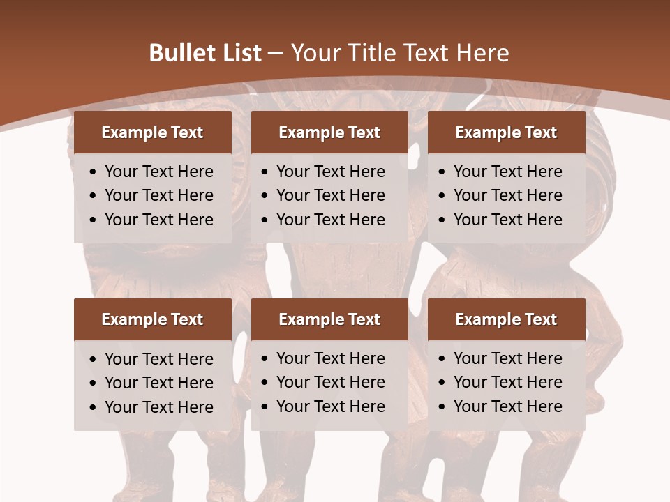 Handmade Totem Wood PowerPoint Template