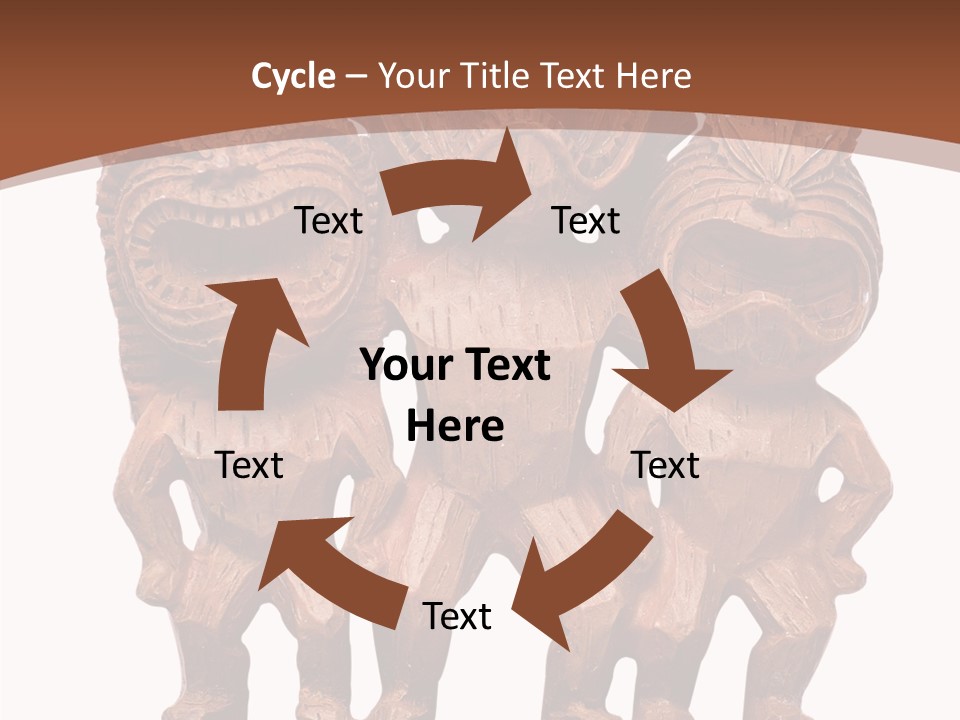 Handmade Totem Wood PowerPoint Template