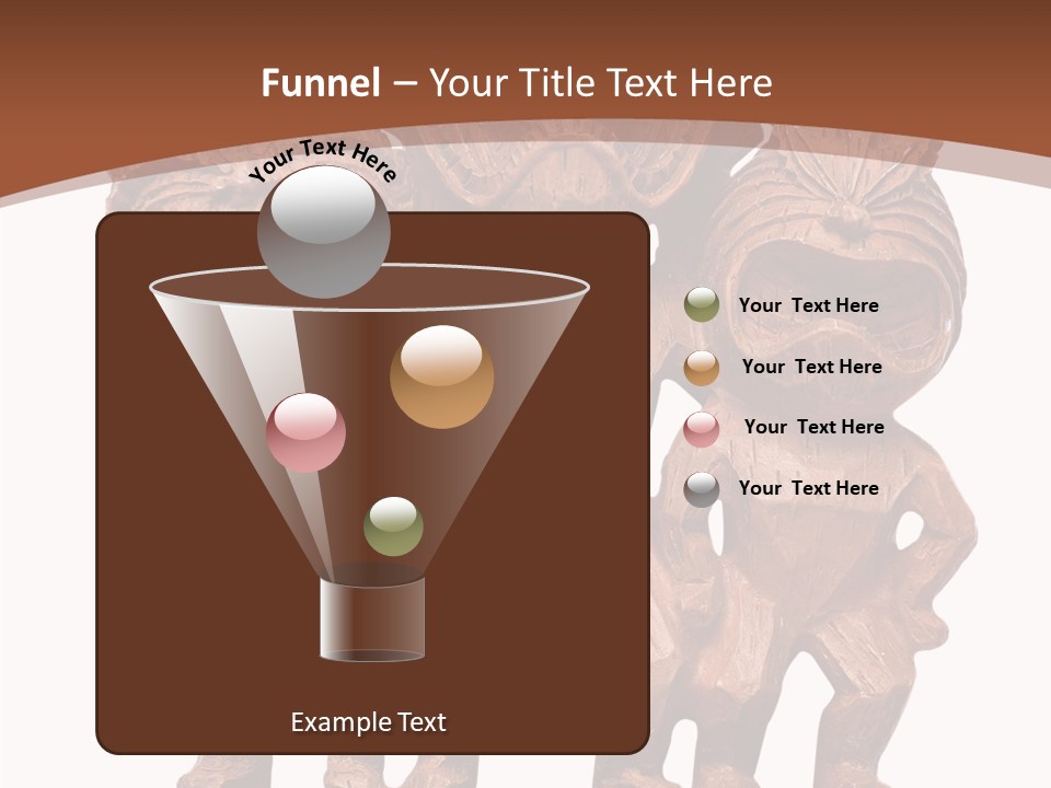 Handmade Totem Wood PowerPoint Template