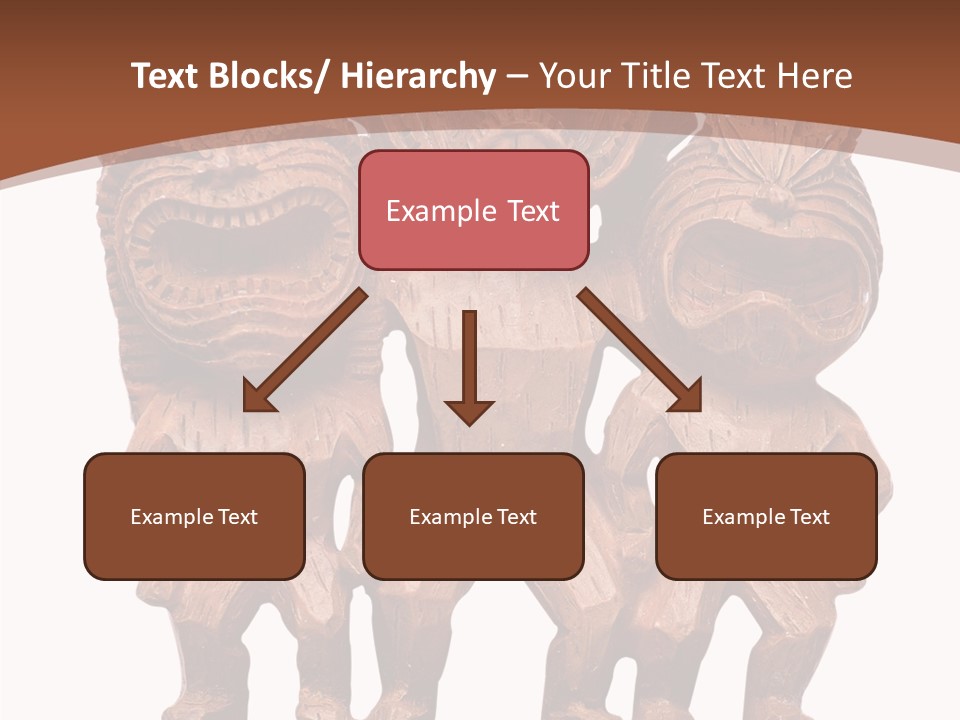 Handmade Totem Wood PowerPoint Template