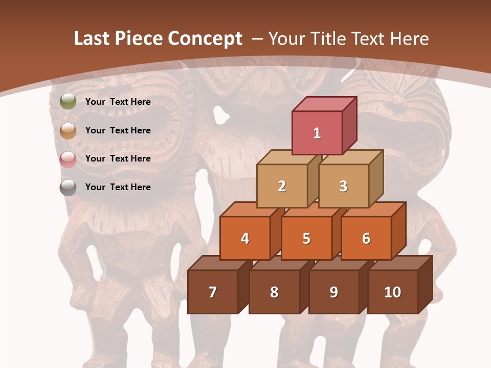 Handmade Totem Wood PowerPoint Template