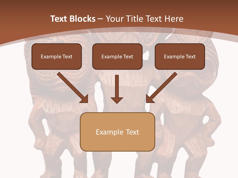 Handmade Totem Wood PowerPoint Template