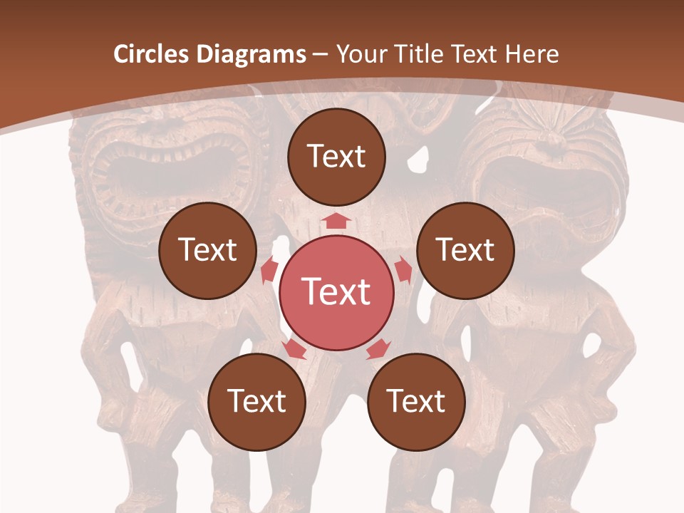 Handmade Totem Wood PowerPoint Template