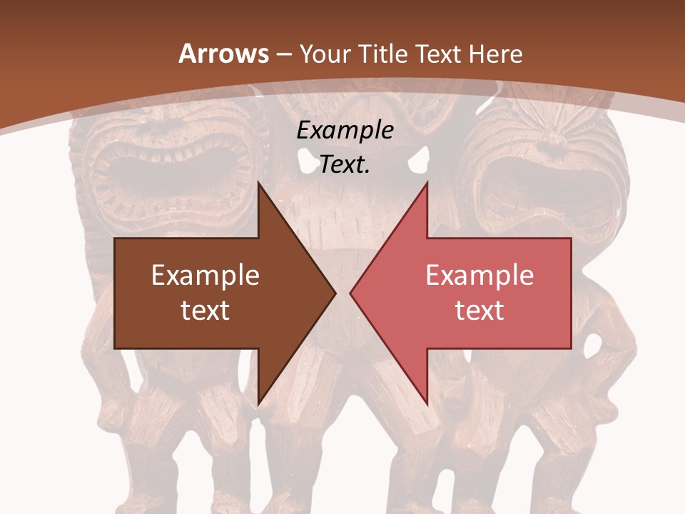 Handmade Totem Wood PowerPoint Template