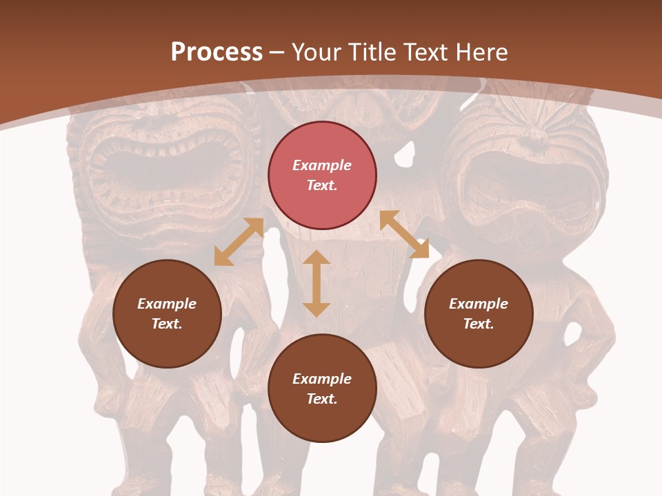 Handmade Totem Wood PowerPoint Template