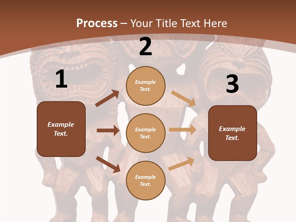 Handmade Totem Wood PowerPoint Template