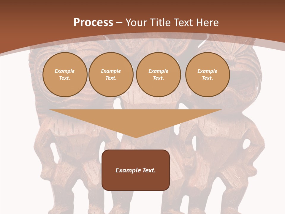 Handmade Totem Wood PowerPoint Template
