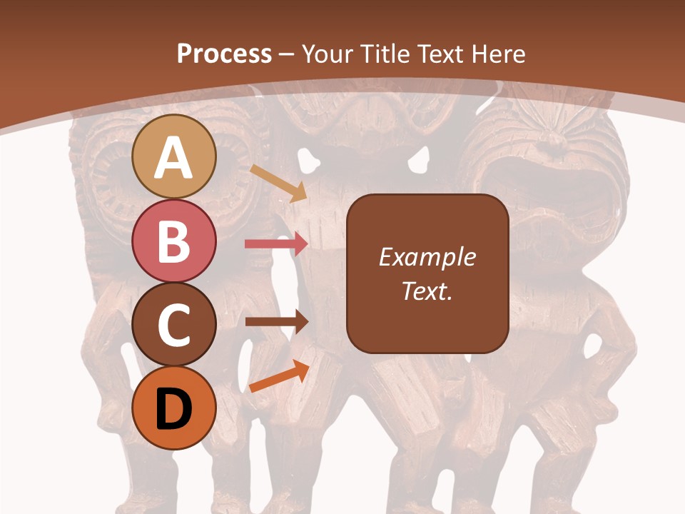 Handmade Totem Wood PowerPoint Template