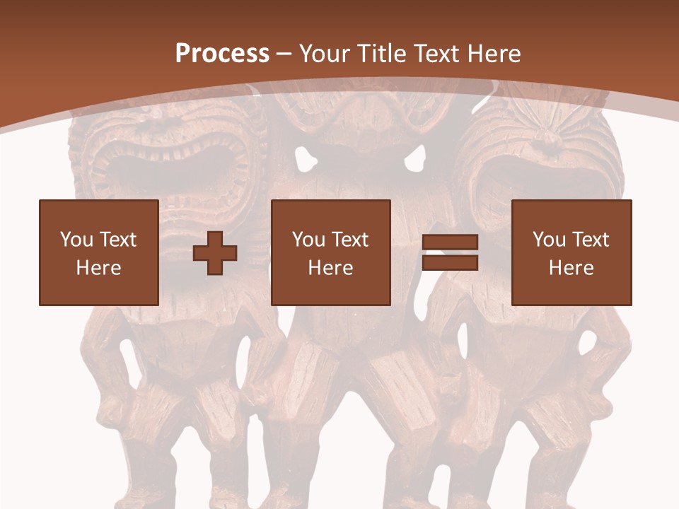 Handmade Totem Wood PowerPoint Template